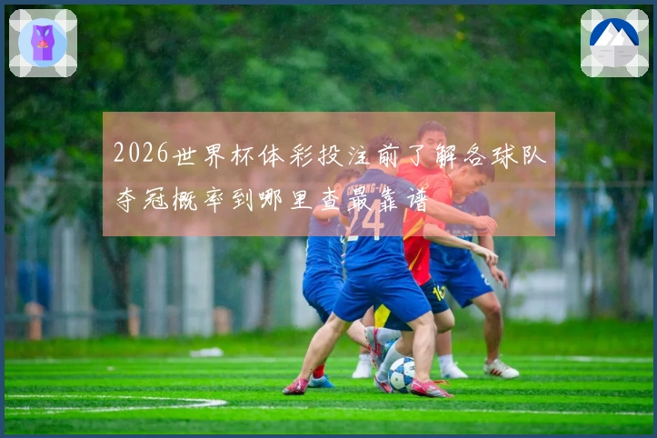 2026世界杯体彩投注前了解各球队夺冠概率到哪里查最靠谱