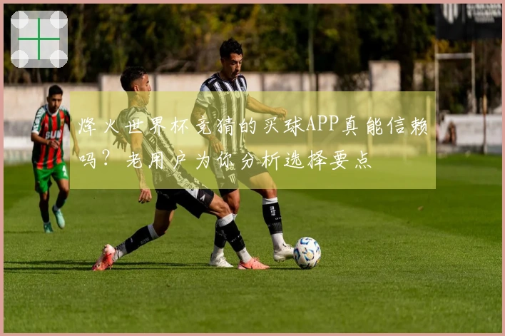 烽火世界杯竞猜的买球APP真能信赖吗？老用户为你分析选择要点