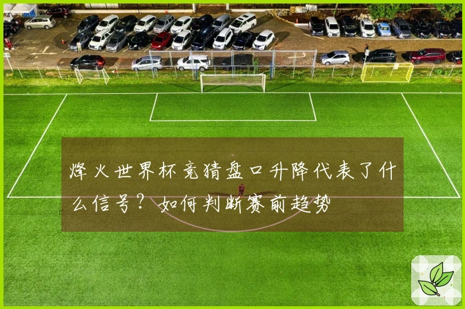 烽火世界杯竞猜盘口升降代表了什么信号？如何判断赛前趋势