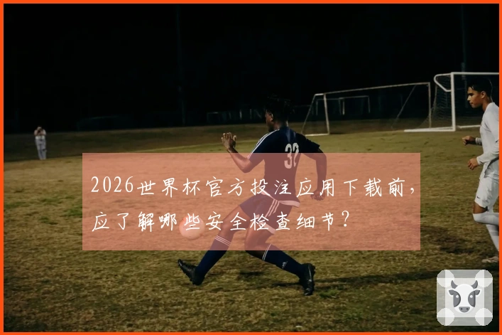 2026世界杯官方投注应用下载前，应了解哪些安全检查细节？