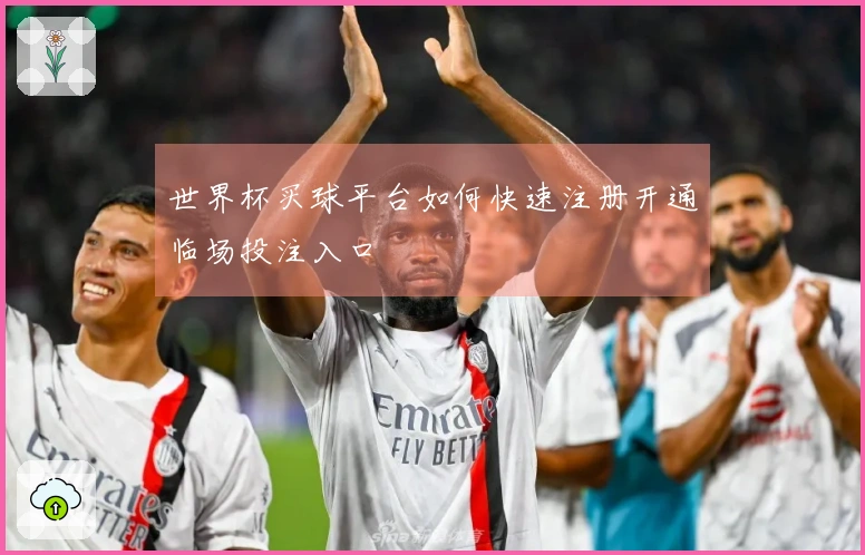 世界杯买球平台如何快速注册开通临场投注入口