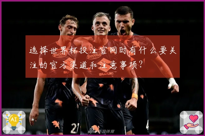 选择世界杯投注官网时有什么要关注的官方渠道和注意事项？