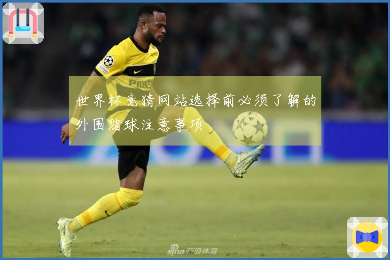 世界杯竞猜网站选择前必须了解的外围赌球注意事项